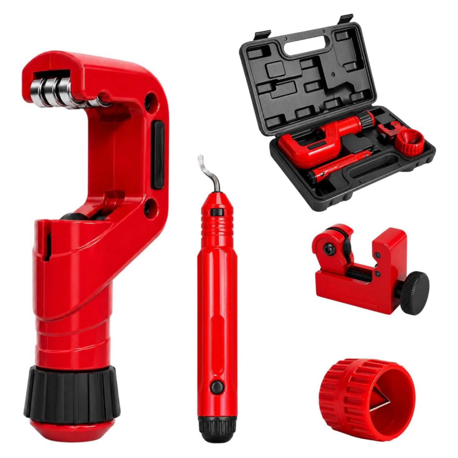 Pipe Cutter Ratchet - 헤비 듀티 4종 파이프 튜빙 커터