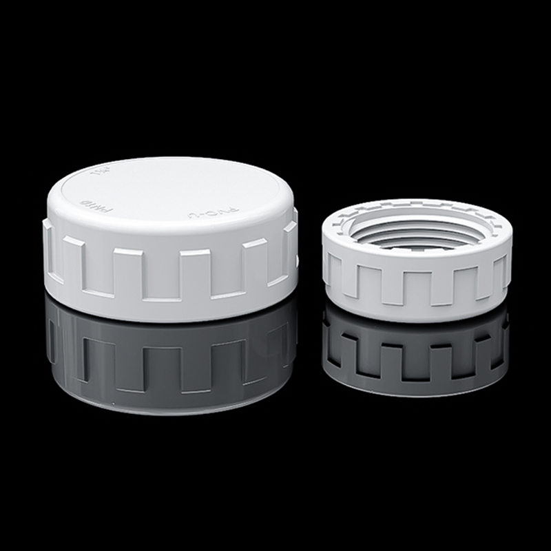 Drain Pipe Clip - PVC 여성용 엔드 캡 20-60mm 흰색