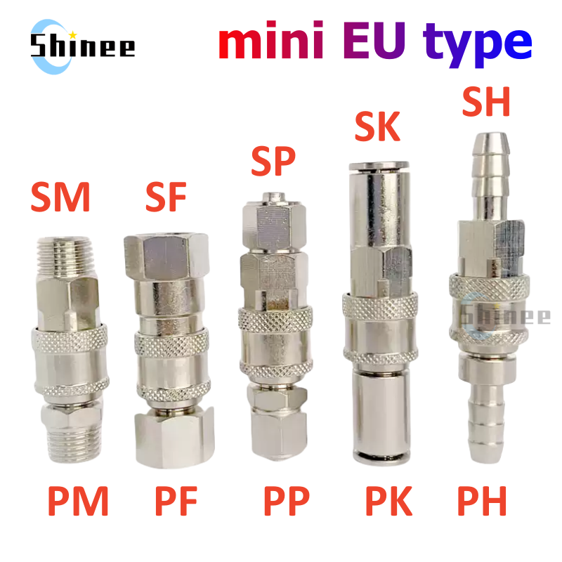 Compression Fitting Brass - EU 모든 구리 니켈 도금 미니