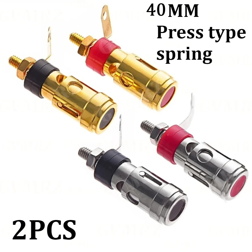2개입 앰프 터미널 40mm 커넥터 바인딩 포스트 푸시 - Push Fit Connector 리뷰 및 가격