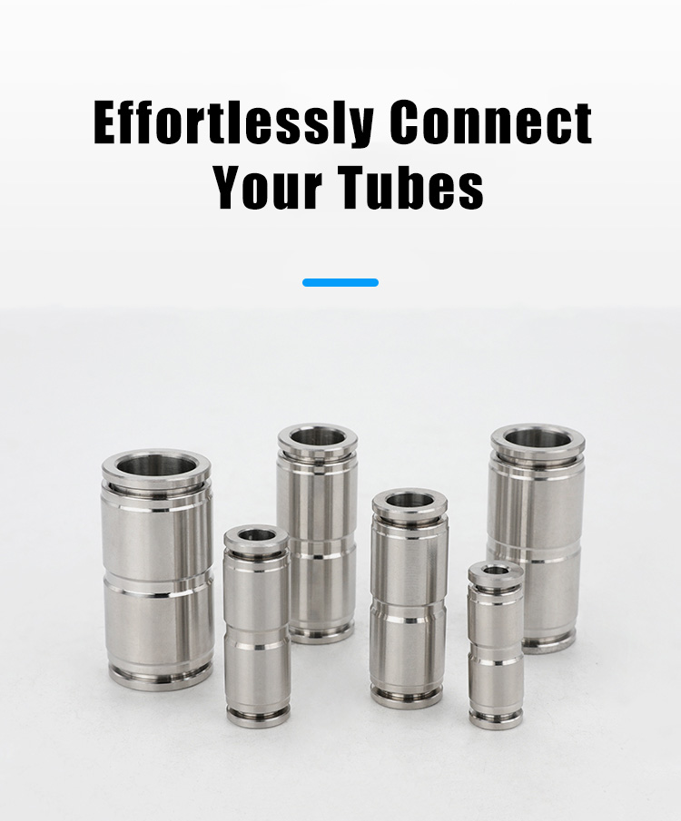 PU PG 304 스테인레스 스틸 금속 공압 퀵 커넥터 - Compression Fitting Brass 리뷰 및 가격