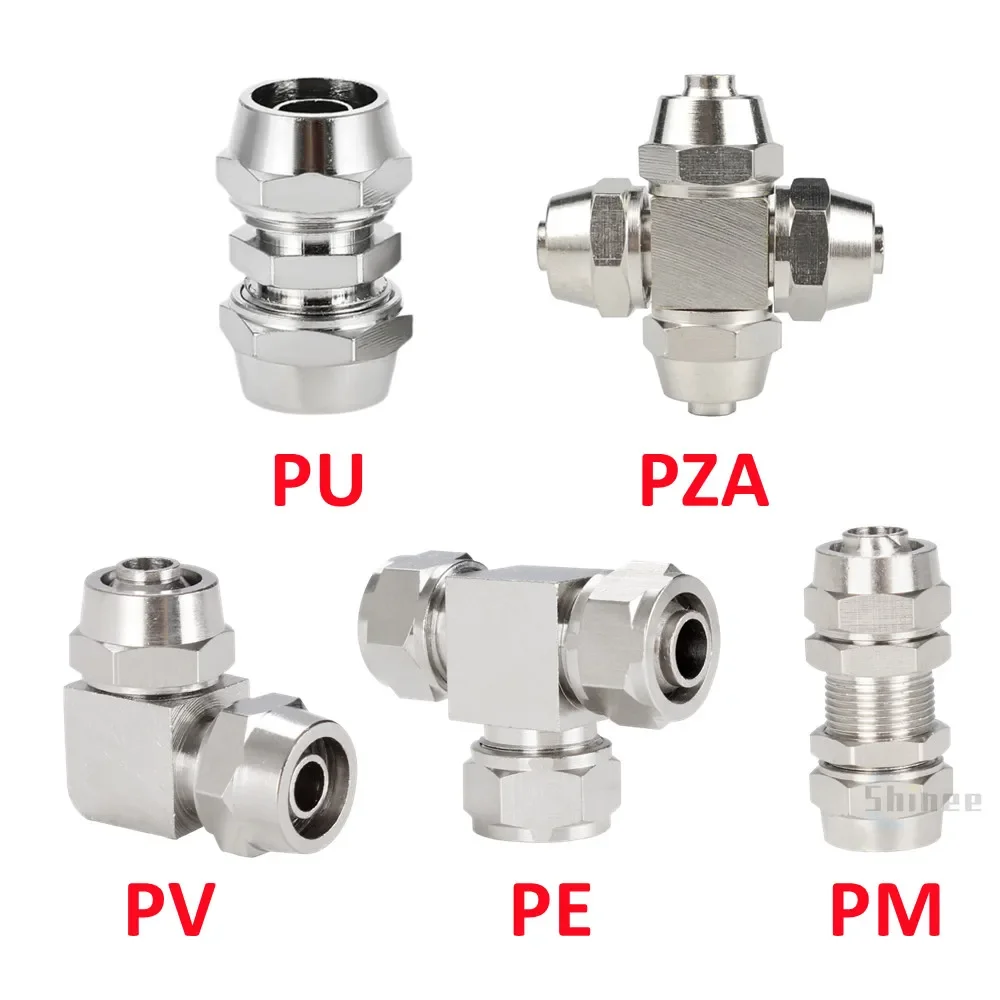 구리 도금 니켈 공압 공기 퀵 커넥터 호스 튜브 OD  - Compression Fitting Brass 리뷰 및 가격