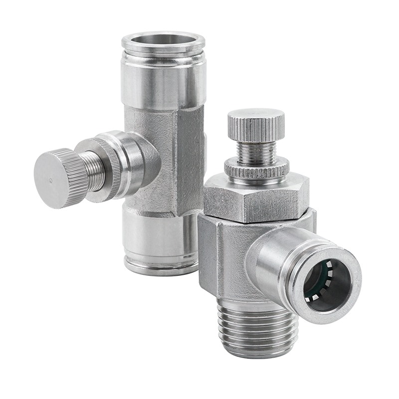 304 스테인리스 스틸 공압 커넥터 PU PE PV P - Compression Fitting Brass 리뷰 및 가격