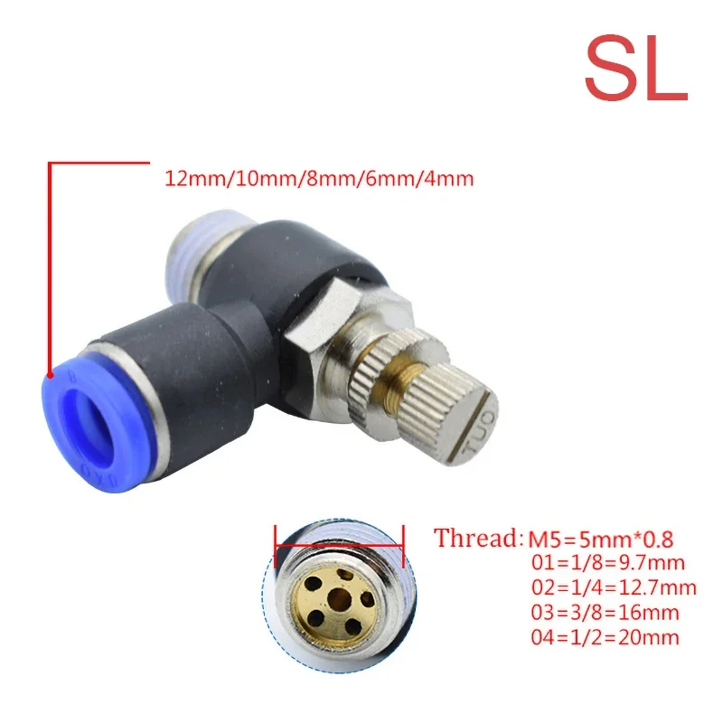 1PCS 공압 퀵 커넥터 PCF PC PL SL PB  - Compression Fitting Brass 리뷰 및 가격
